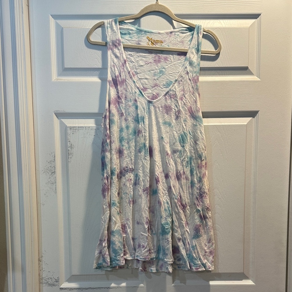 NWT! Show Me Your Mumu Mellow Elliott Mermaid Tie Dye Tunic Beach Dress L